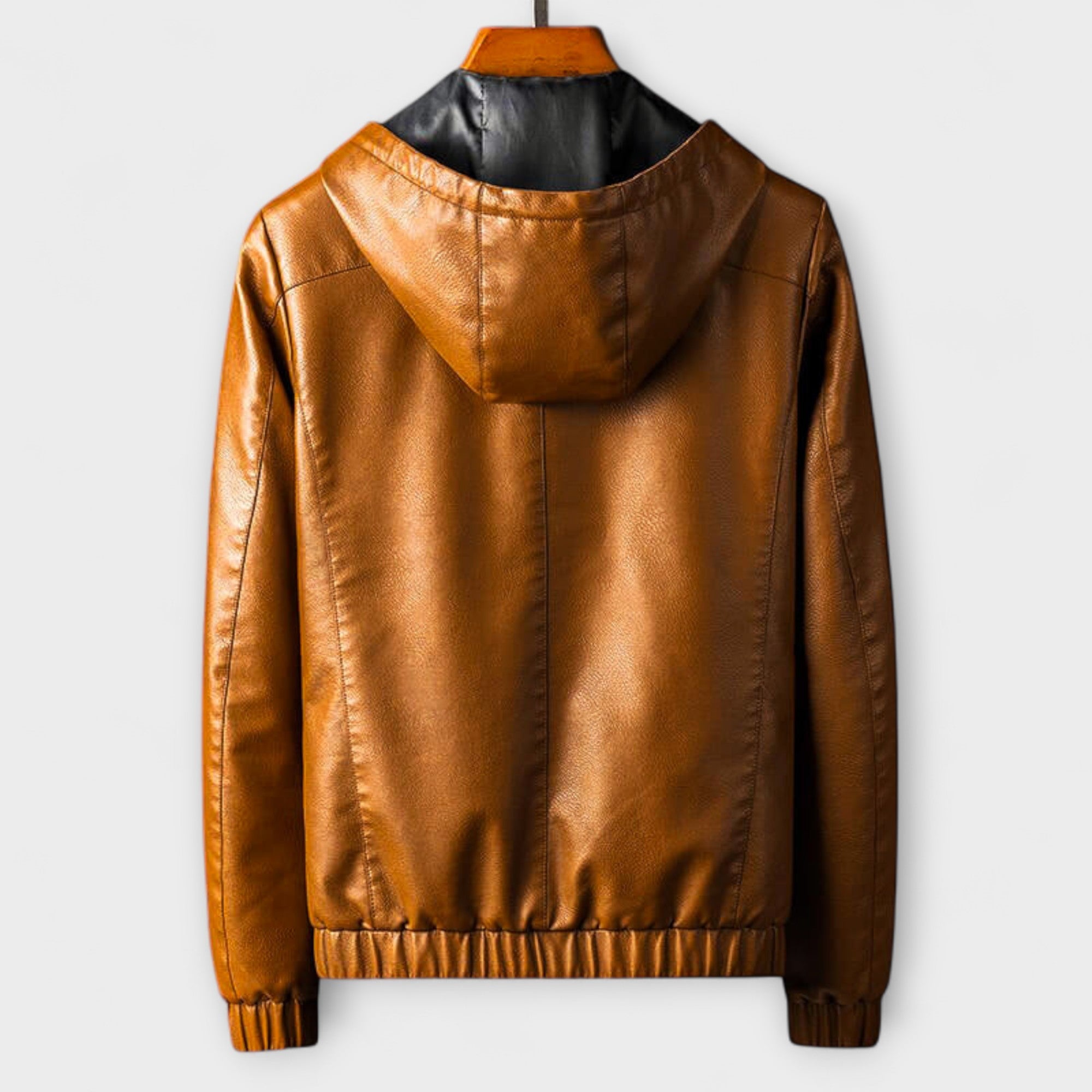 Kapucnis Eco-Bőr Dzseki