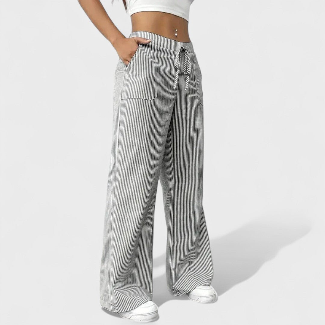 Mária - Kényelmes laza nadrág elegáns részletekkel