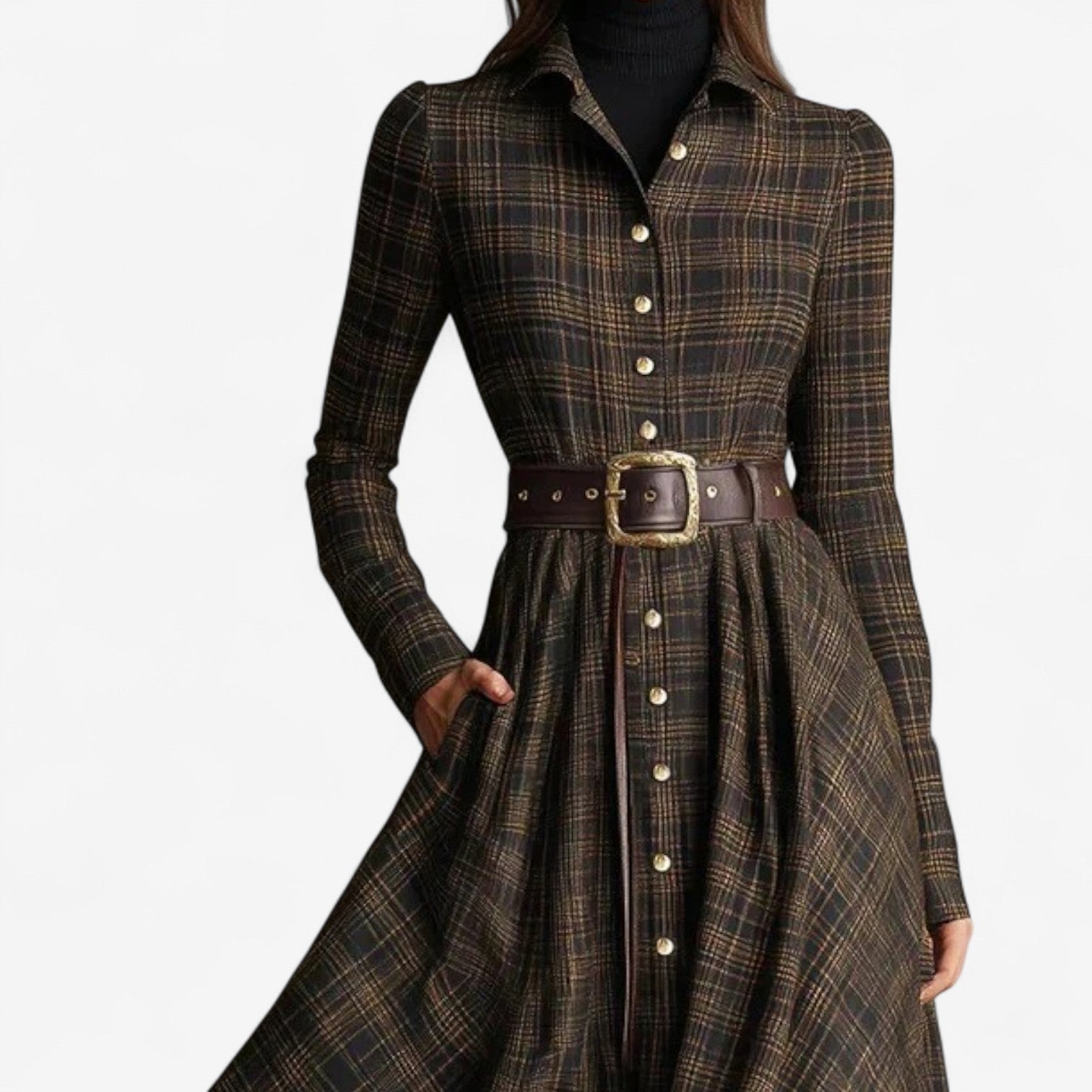 Mónica | Vintage ihletésű Maxi Ruha