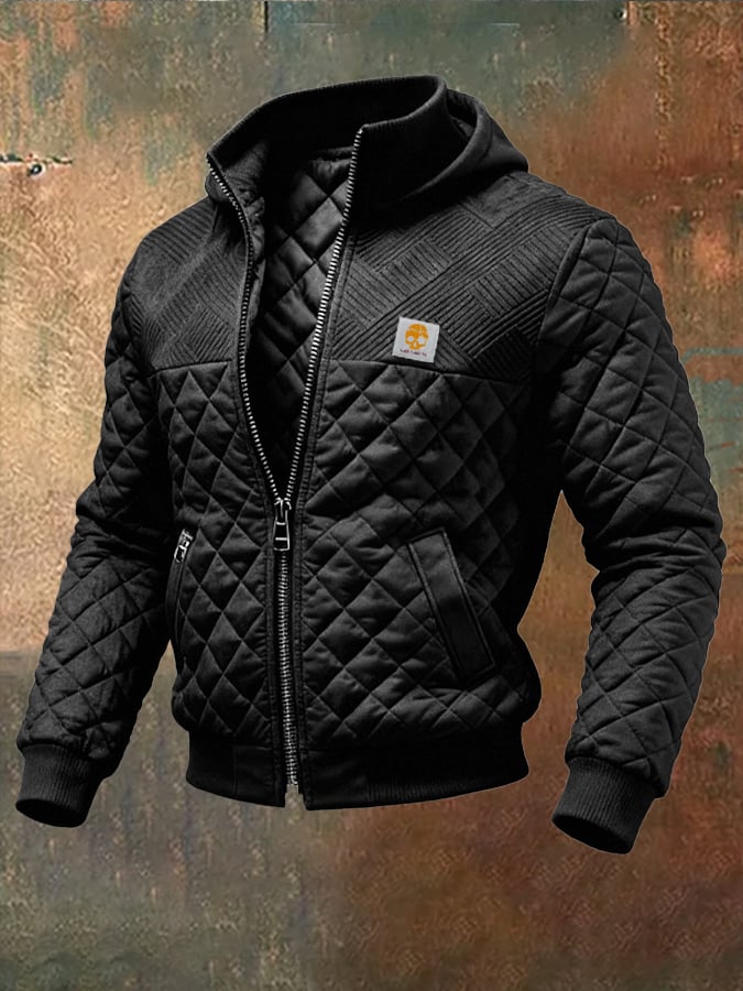 István – Steppelt patchwork és többzsebű kabát